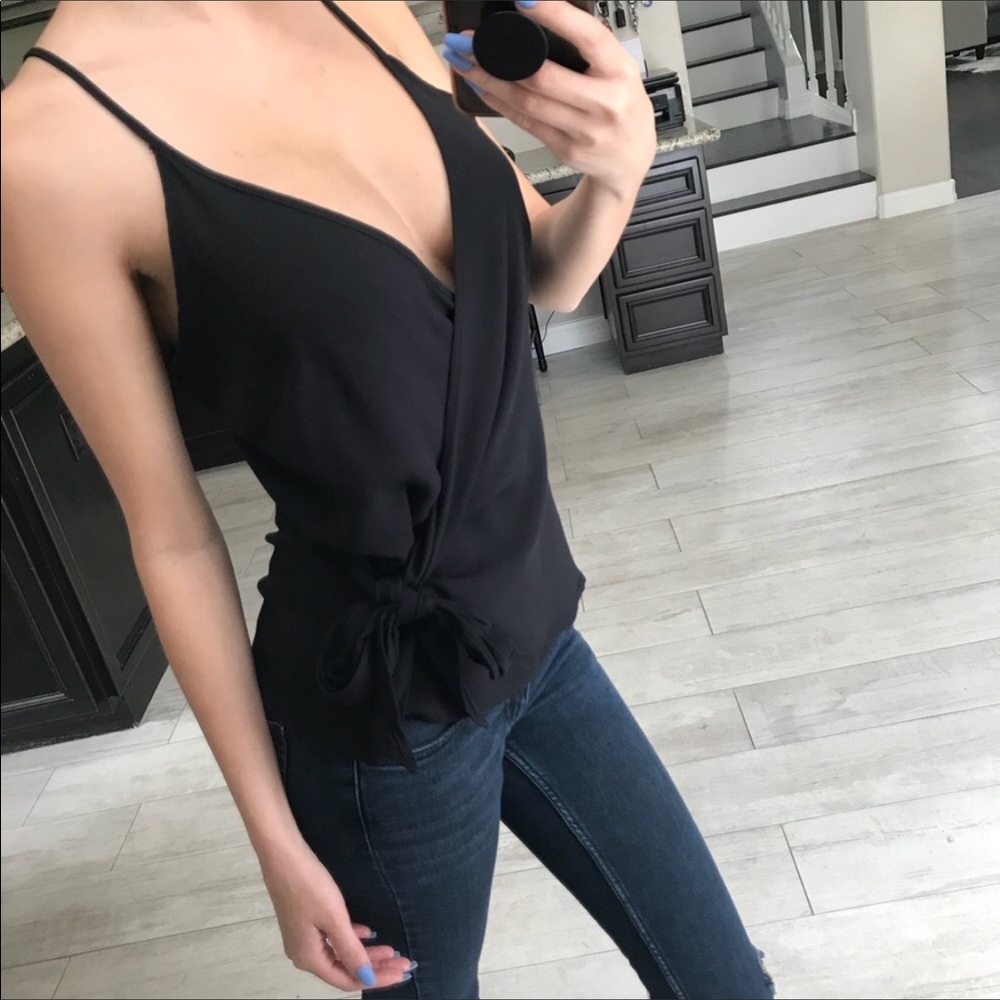 Wrap Tank Top.